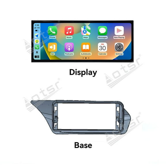Aotsr Qualcomm 15.8 inch Car Radio Android 14 For Mercedes Benz E Class 2-door coupe W212 2009-2011 Car Carplay Auto Stereo GPS Navigation IPS Screen BT （NTG4.0）