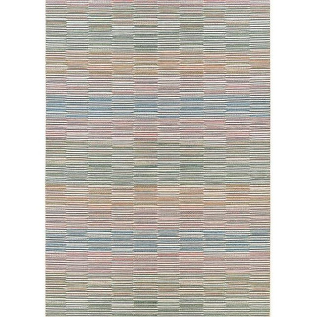 Couristan 98609006710109T 7 ft. 10 in. x 10 ft. 9 in. Cape Fayston Rug, Multi