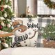 thumbnail image 4 of Fundas de almohada decorativas para vacaciones de invierno, lavables a máquina, material de lino de estilo rústico elegante con cremallera oculta para una fácil limpieza y mantenimiento (juego de 4), 4 of 5