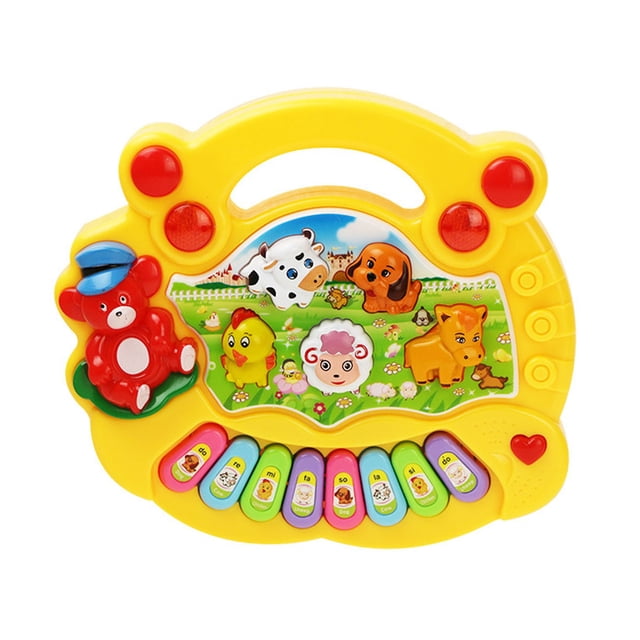 Juguete de teclado musical ANGGREK para bebé plástico seguro educativo