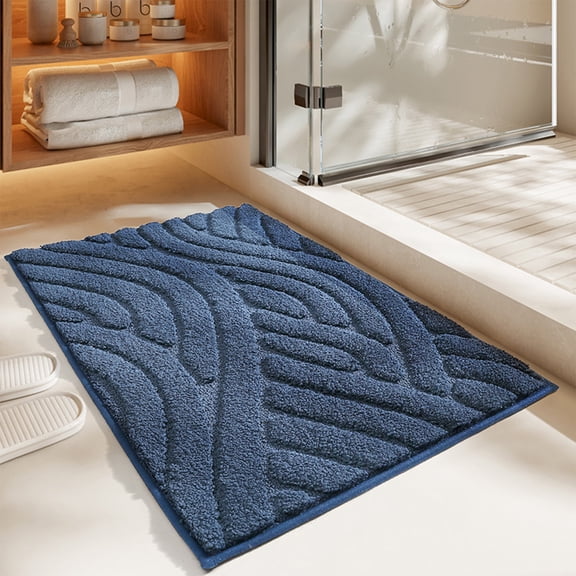 Clearance! Fanshiluo Bathroom Rug Mat,Extra Soft And Absorbent Microfiber Bath Rugs,Non-Slip Plush Bath Carpet,Machine Wash Dry,Bath Mats For Bathroom Floor,Tub,wash Floor