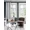 Silver Grey, variant on Gorgeous Home Linen (#32) Hotel Quality Silver Grommet Silver Grey Faux Silk Blackout Heavy Thick Window 63" Length 1-Panel