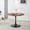 Brown, variant on Merronix 42.1" Round Dining Table for 4-6 People, Mid-Century Kitchen Tulip Table for Dining Room, White