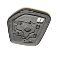 thumbnail image 5 of Lente de visión trasera izquierda para coche, lente de espejo de marcha atrás para Triton L200 2006-2015, accesorios para coche, 5 of 5
