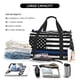 thumbnail image 5 of Easygdp Thin Blue Line Flag Bolsa de Gimnasio, Bolsa de Viaje Duffel, Bolsa de Fin de Semana con Compartimentos, Bolsa de Mano para Noche, 5 of 7