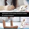 thumbnail image 4 of for iPhone 14 Pro Max Case with Magnetic Ring Holder [Compatible with Magsafe] Soft TPU Shockproof Electroplated Kickstand Protective Phone Case for iPhone 14 Pro Max White, 4 of 10