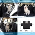 thumbnail image 5 of Protector para asiento de coche para perros pequeños y grandes, impermeable, transportador de mascotas, Protector de asiento de transporte trasero, estera para hamaca, cojín JM, 5 of 5