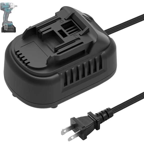 Para Adaptador de Batería Makita de CA de 18 V, Opción de Fuente de Alimentación para Herramientas Inalámbricas Makita de 18 V LXT, Adaptador de CA a CC de 110 V de Potencia Máxima de 500 W, Se Puede Usar con Generadores O Cables de Extensión Largos