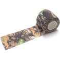 thumbnail image 5 of 6 Roll Camo Wrap Tape Non-Woven Stealth Bandage Form Wrap 2'' x 177'' Self-Adhesive Protective Bandage for Fly Fishing Bicycle, 5 of 6