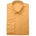thumbnail image 5 of Men's Berlioni Solid Button Up Spread Collar Work Long Sleeve Dress Shirt, 5 of 5