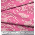 thumbnail image 2 of Soimoi Poly Georgette Fabric Flower Artistic Decor Fabric Printed Yard 52 Inch Wide, 2 of 3