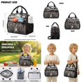 thumbnail image 5 of Xoenoiee Deer American Flag Wood Print Kids Backpack with Lunch Box Ages 6-8 8-10 Preschool School Bag and Lunch Bag Pencil Case 3pcs Elementary Bookbag Satchel Child Students Daypack for Girls Boys, 5 of 6