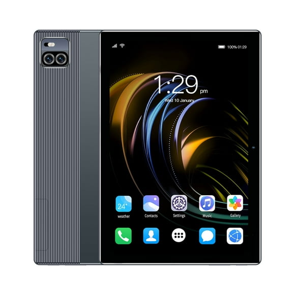 Android Tablet 10 Inch Upgraded 10.1 Inch-Thin Hd Tablet 2+16G Wifi Bluetooth Android 10 Core Voice Call Game Tablet Supports Sim Communication , Front and Rear Cameras