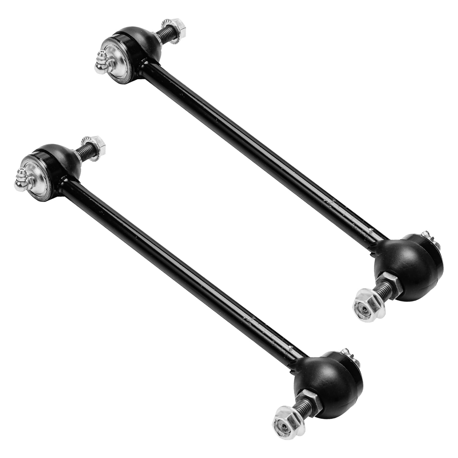 Detroit Axle - Rear Struts Sway Bars for 2004-2006 Toyota Camry Solara Lexus ES330 2004 2005 2006 Complete 2 Struts w/Coil Springs + 2 Rear Sway Bar Links Replacement Ready Struts Assembly