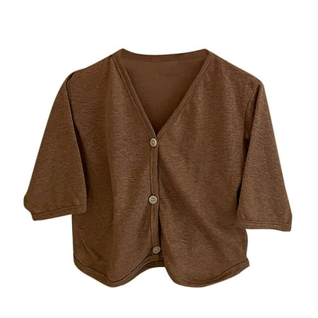 

Baby Girls Boys Cotton Summer Spring Autumn Solid Long Sleeve Cardigan Clothes