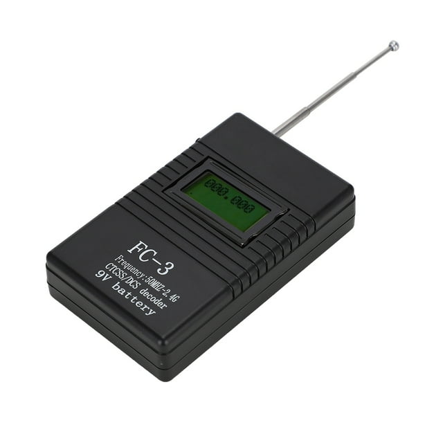 Contador de frecuencia NikouMX Walkie Talkie portátil 50MHZ-2.4G
