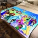 thumbnail image 3 of Manta de felpa suave con dibujos de princesas de Disney, manta de franela para sala de estar, dormitorio, cama, sofá, funda de picnic, 3 of 5