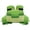 green frog, variant on YORTOOB Minecraft Orange Frog Toad Plush Toy Gift for Game Fan Kids Birthday Christmas Soft Stuffed Doll Decor