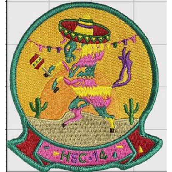 HSC-14 Chargers Cinco De Mayo Patch Sew On