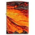 thumbnail image 2 of Zippo 48622 Briquet de Poche Blanc Mat Coupe-Vent à Motif de Coulée de Lave, 2 of 7