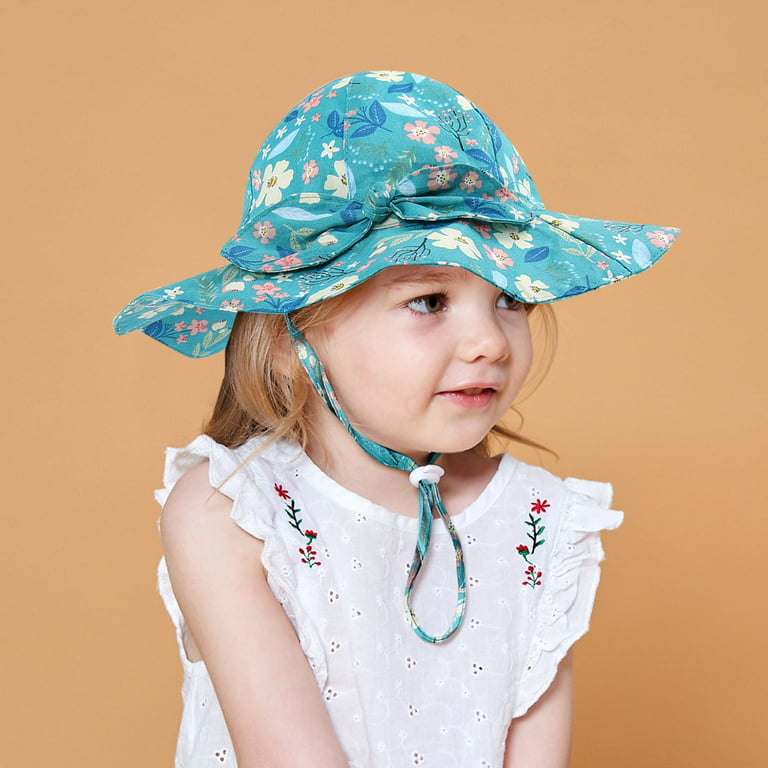 EHQJNJ Bucket Hats for Kids 10-12 Kids Sun Hat Girls Boys Sunscreen Mesh  Bucket Hat Summer Beach Hat Kids Foldable Fishing Hat 1-5Y Sun Hat Upf