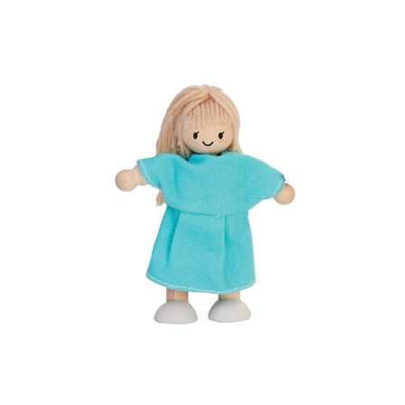 PlanToys Girl Dollhouse Figure - Light Skin Tone