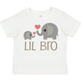 thumbnail image 3 of Inktastic Lil Bro Matching Elephant Boys Toddler T-Shirt, 3 of 5
