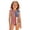Pink, variant on Grblisyd 4th of July Girls Swimsuit American Flag Crew Neck Flutter Sleeve Swimwear Beach Quick Dry Independence Day Bathing Suit for Kids 7-8 Years