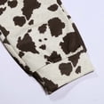 thumbnail image 5 of XIAONU Cow Spot Print Pants for Men Jogger Cut Side Pockets Daily Wear Trousers, 5 of 7