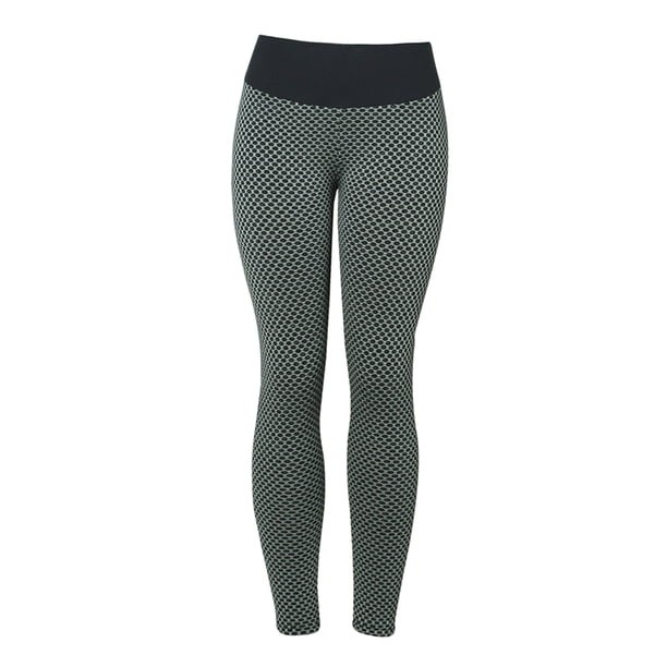 Leggings de mujer Push Up s pantalones de Yoga entrenamiento Gris oscuro M Yuyangstore Leggings de levantamiento de glúteos para mujer