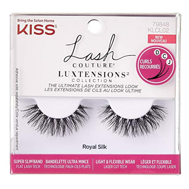 Kiss Lash Couture Luxtensions Royal Silk, 1 PAIR