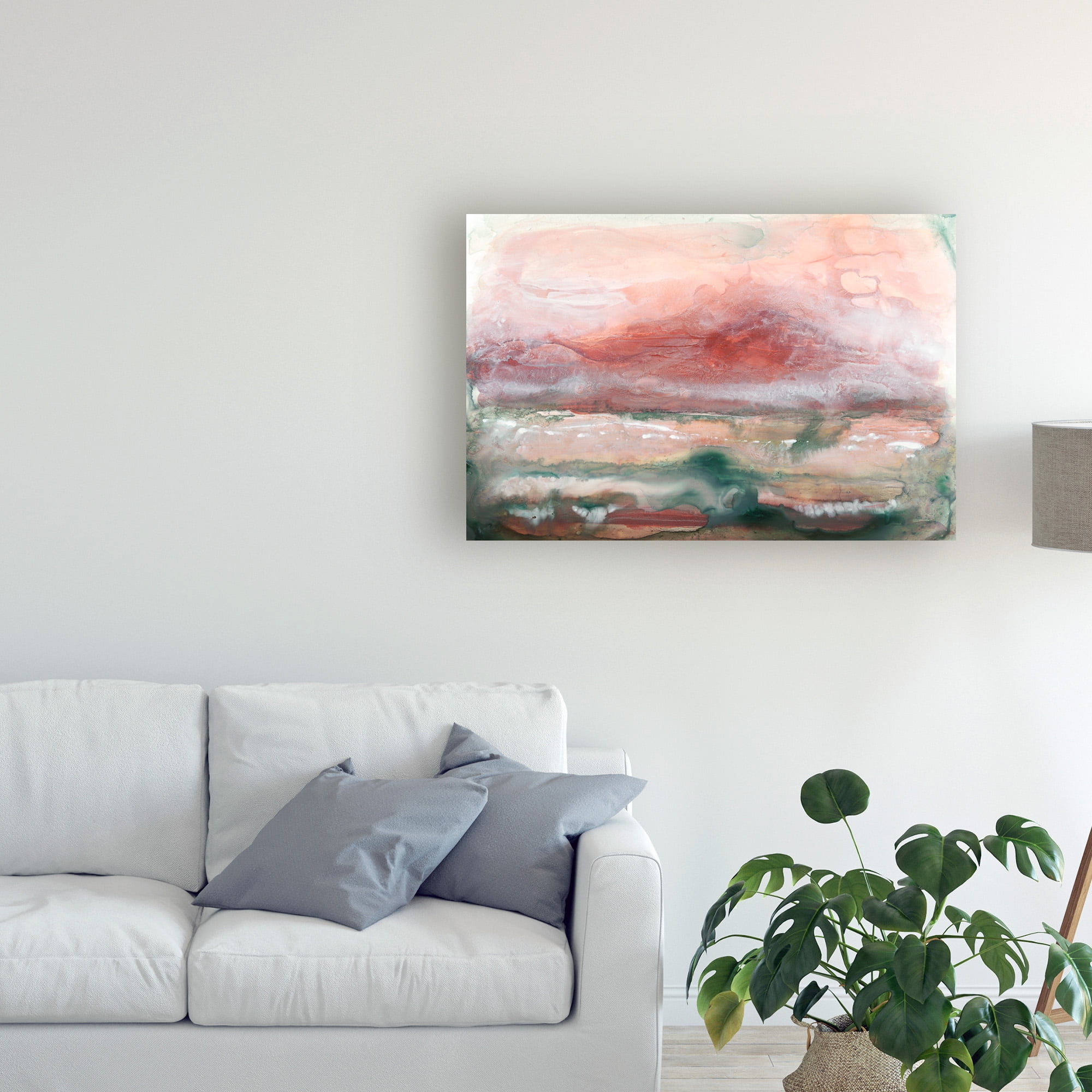 Trademark Fine Art 'Lost Horizon II' Canvas Art by Renée W. Stramel