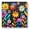 Color1226, variant on Bathroom Scale, Highly Accurate Digital Body Scale,Precisely Measures Weight up to 400 lbs-Vibrant Hand-Drawn Illustration Of Various Flowers