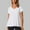 White, variant on TIANZEN Women's Casual Short Sleeve T Shirt Comfortable Soft Breathable Blend Tee For Everyday Wear Hike Long Sleeve Shirt Compression Shirt Woman Women Shirt Summer