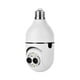 thumbnail image 2 of Cámara de bombilla con conexión inalámbrica WiFi y Bluetooth, cámara de lente interior HD de 4 MP, cámara de visión nocturna a todo color con luz de 360 °, alarma de seguimiento móvil, cámaras de lent, 2 of 9