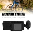 thumbnail image 3 of Cámara Portátil, Pantalla LCD A Todo Color, Videocámara Portátil 1080P, Lente Giratoria De 360 ​​grados Para Ciclismo Y Acampada, 3 of 7