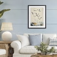 thumbnail image 3 of Stupell Industries Tropical Waves of Seagulls over Rocks Black Framed Print Under Glass, 17 x 23, by Creative Studio, 3 of 8