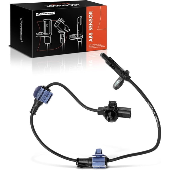 A-Premium ABS Wheel Speed Sensor Compatible with Mitsubishi Outlander 2003-2006 AWD Front Passenger Side