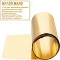 thumbnail image 4 of Brass Sheets Good Plasticity and High Strength golden 10.1x10x4.7x0.01cm 2m/roll, 4 of 7