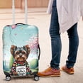 thumbnail image 4 of Happy Mother's Day Best Yorkshire Terrier Mom Ever Travel Luggage Cover Yorkie Dog Lover Gifts Suitcase Dust Protective Decor - 03002, 4 of 5