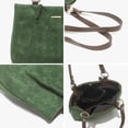 thumbnail image 5 of Womens Soft Velvet Shoulder Hobo Bag Casual Large Tote Purse Top Handle Bag Satchel Work Shopping, 5 of 7