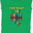 thumbnail image 4 of Inktastic Time to Get Cray Cray Crayons Humor Boys or Girls Baby Bodysuit, 4 of 5