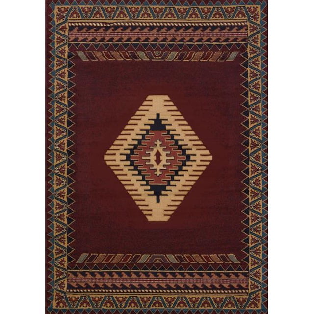 United Weavers 910 30070 58 5 ft. 3 in. x 7 ft. 2 in. Legends Zebra Skin Area Rug, Multicolor