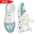 thumbnail image 1 of Nueva tendencia, zapatos planos para mujer con estampado de dibujos animados de dentista y dientes, zapatos casuales de malla transpirable, zapatillas para mujer, 1 of 6
