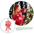 thumbnail image 3 of PTOOTP Festive Red Round Candy Christmas Tree Decorations for Home 1Pack, 3 of 8