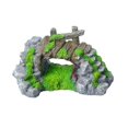 thumbnail image 1 of Aquariums Landscape Grass Resins Aquariums Decorations Art Crafts Terrarium Habitat Ornaments Driftwood Craft, 1 of 5