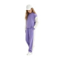 thumbnail image 4 of StSilkitty Kids 2 Piece Outfits Set Color Block Long Sleeve Hooded Sweatshirt and Jogger Sweatpants Sweatsuit Sets, 4 of 8