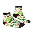 thumbnail image 3 of Bingfone Vegetables2 Design Patterned Men'S Women'S Casual Cotton Socks, 3 of 9