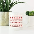 thumbnail image 2 of Koyal Wholesale 11oz. Funny Christmas Coffee Mug Gag Gift, Ugly Sweater Contest Winner, 1-Pack, 2 of 3