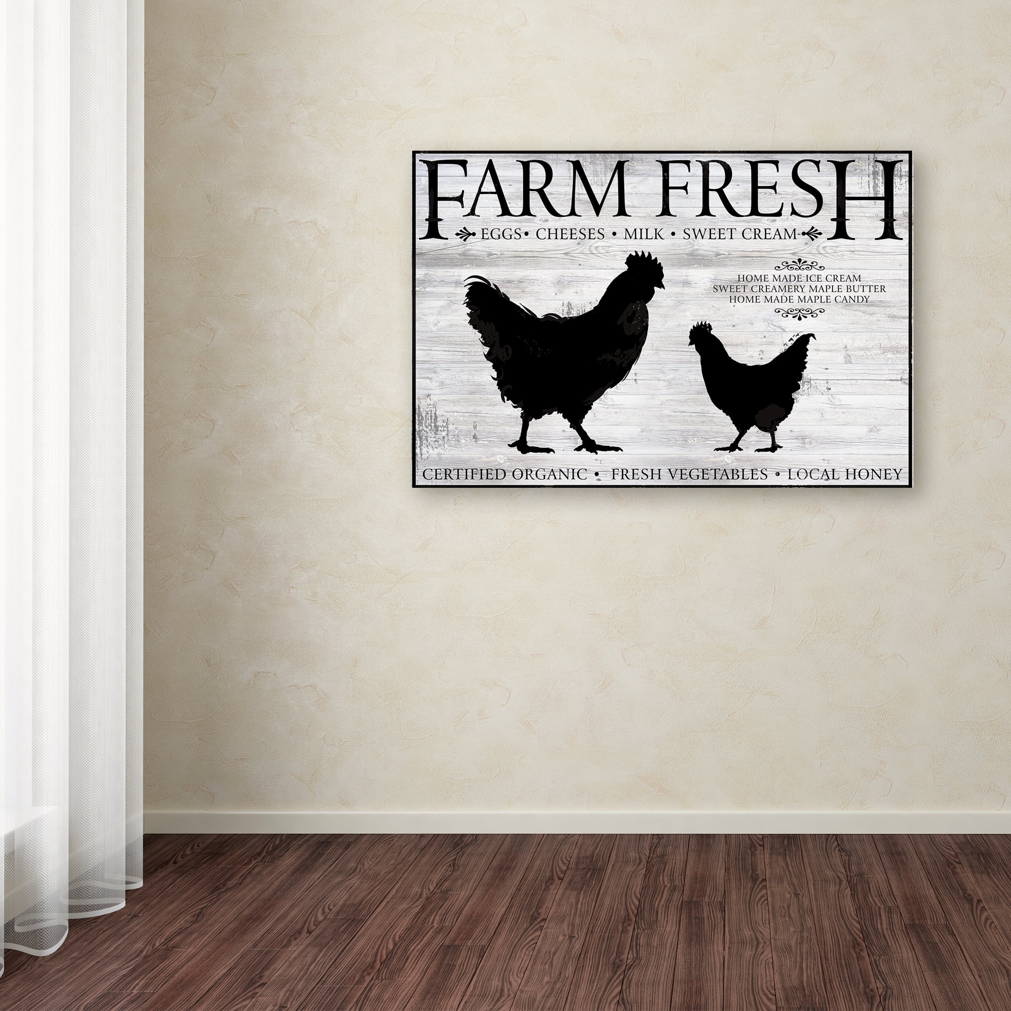 Trademark Fine Art 'Farm Fresh' Canvas Art by ALI Chris